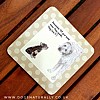 Head Tilt Coaster (Pattern) Little Dog Collection